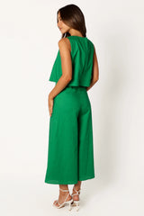 Femme Jumpsuit Green