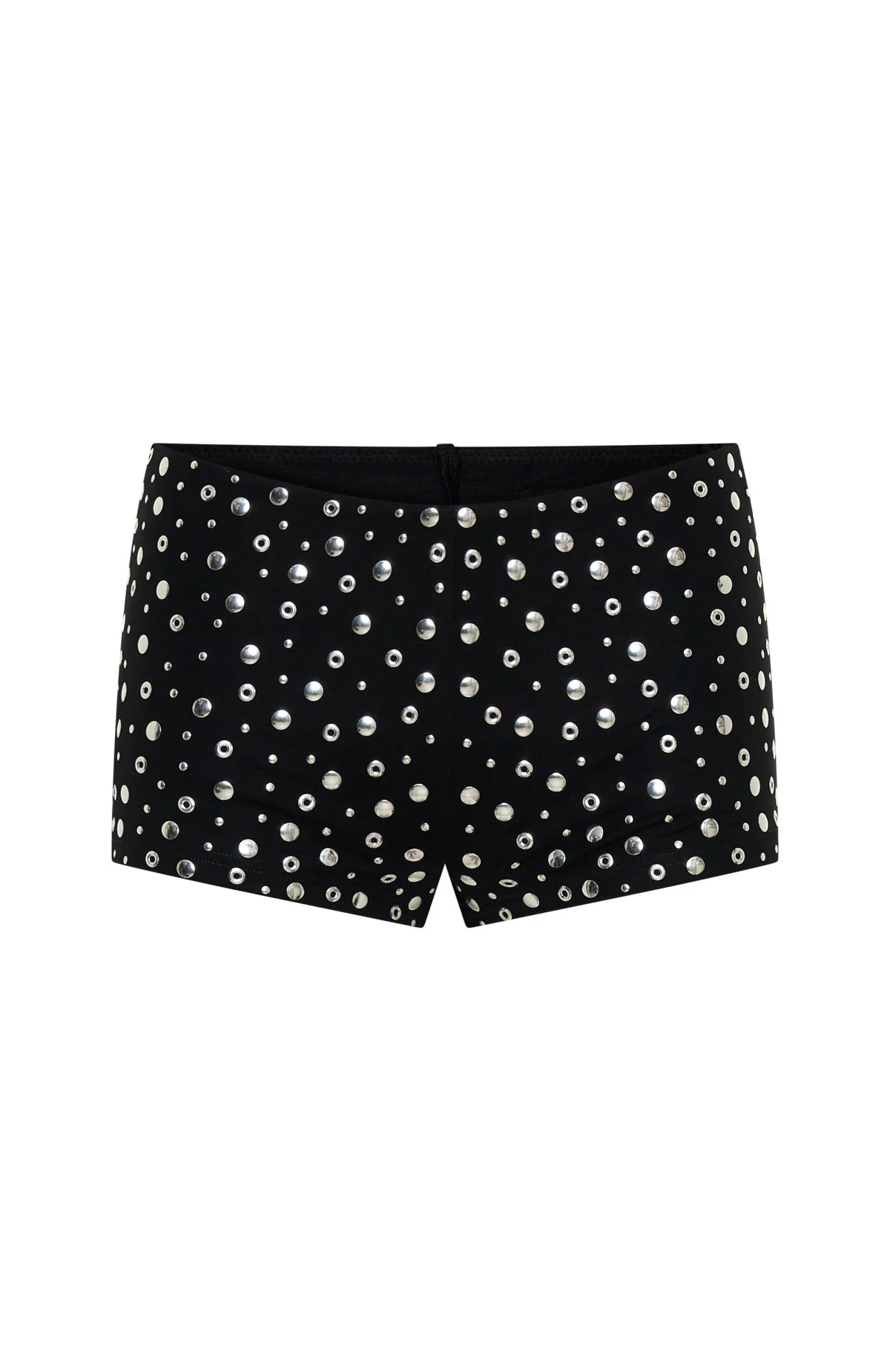 Festival Feels Embellished Shorts Black
