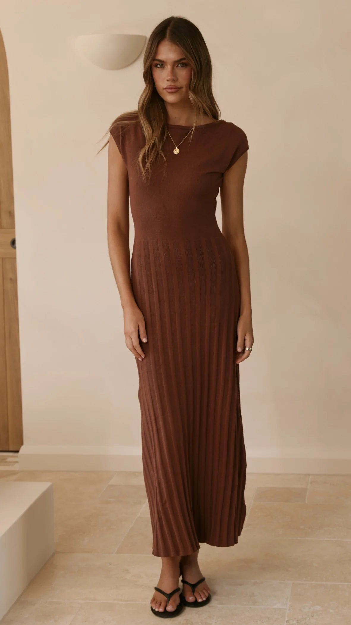 Marni Maxi Dress Chocolate