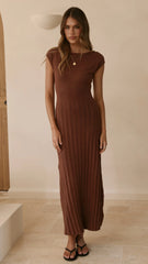 Marni Maxi Dress Chocolate
