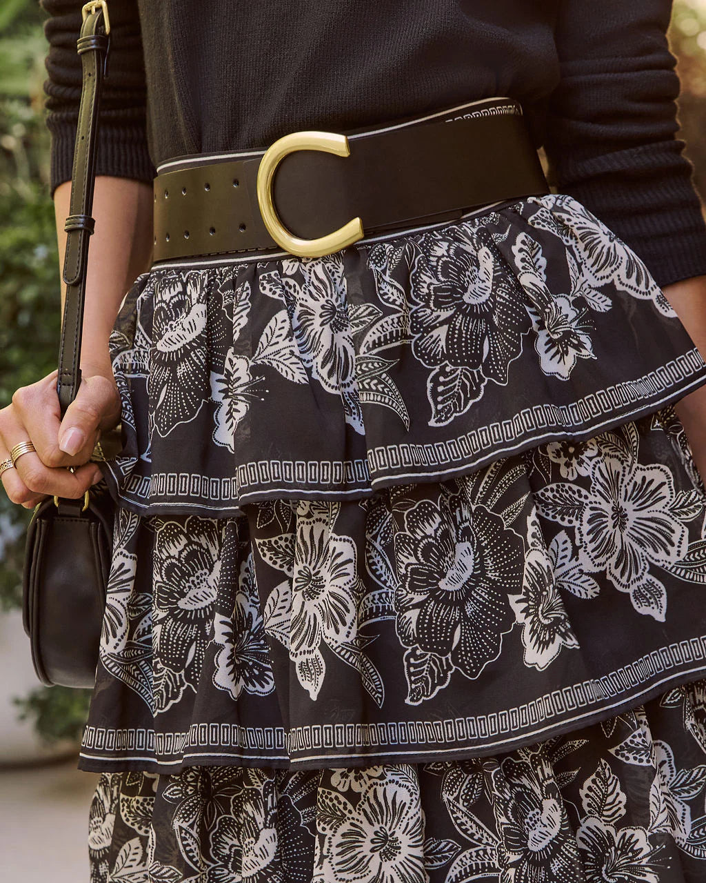 Maelie C Shaped Buckle Belt