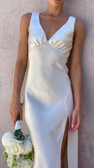 Taylor Maxi Dress Ivory