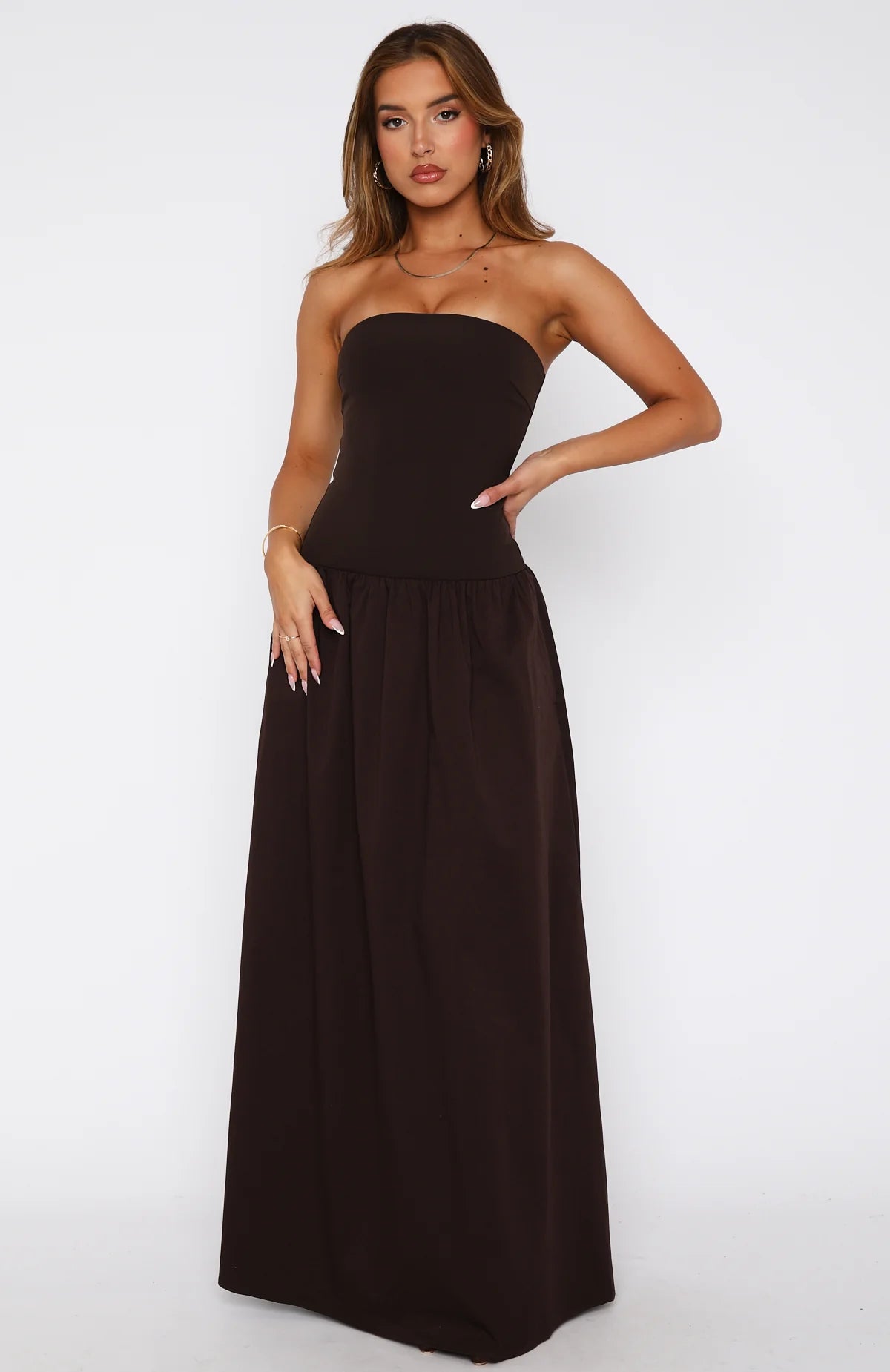Take Back Maxi Dress Chocolate