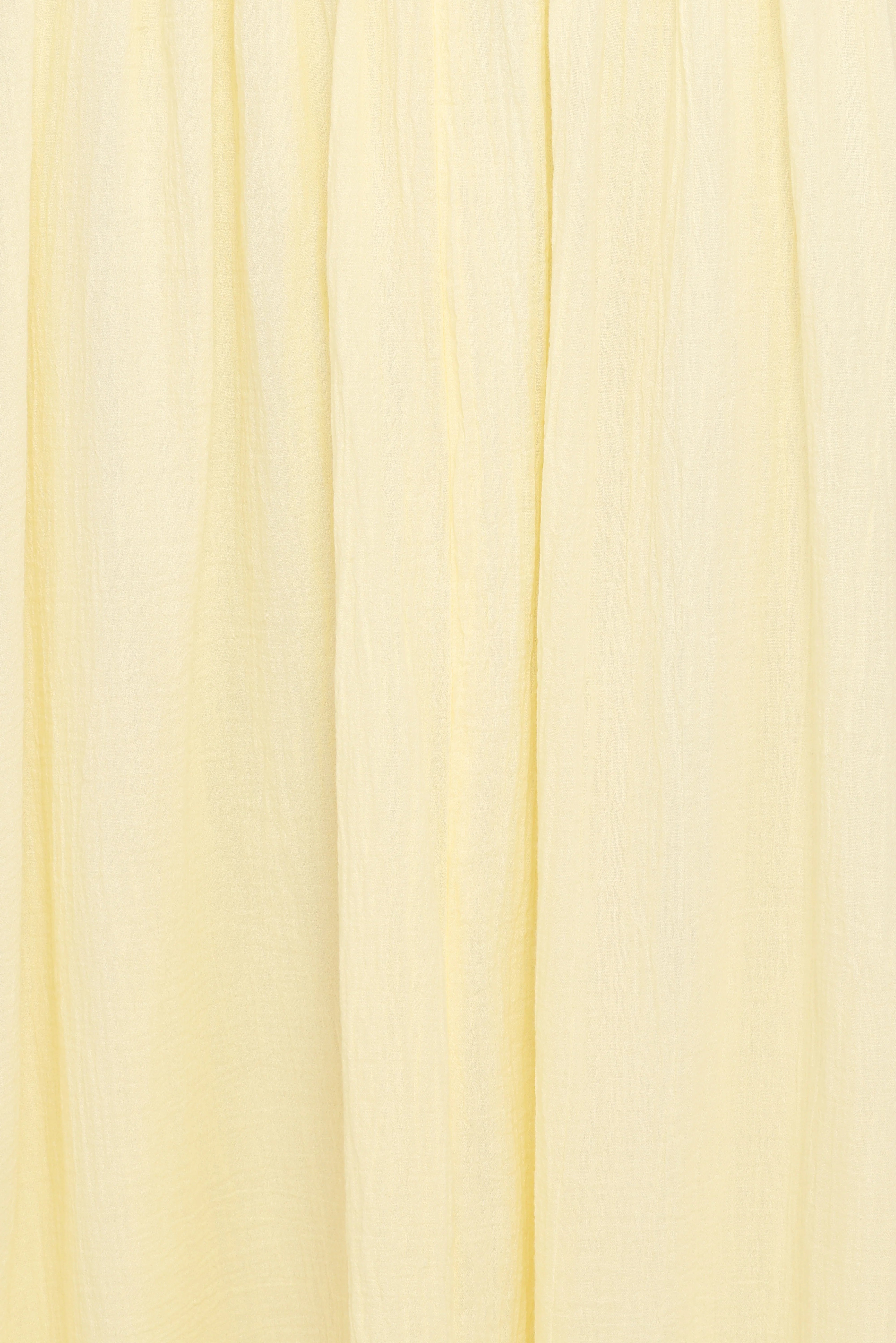 Enola Gather Midi Dress Yellow