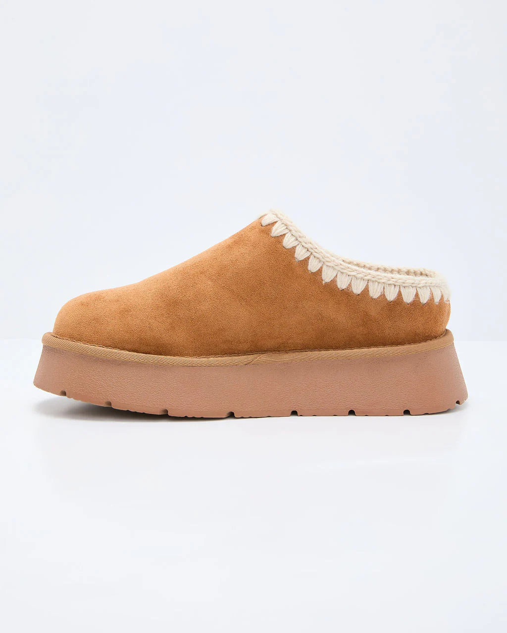 Emberlane Embroidered Platform Mules