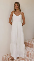 Shelley Maxi Dress White
