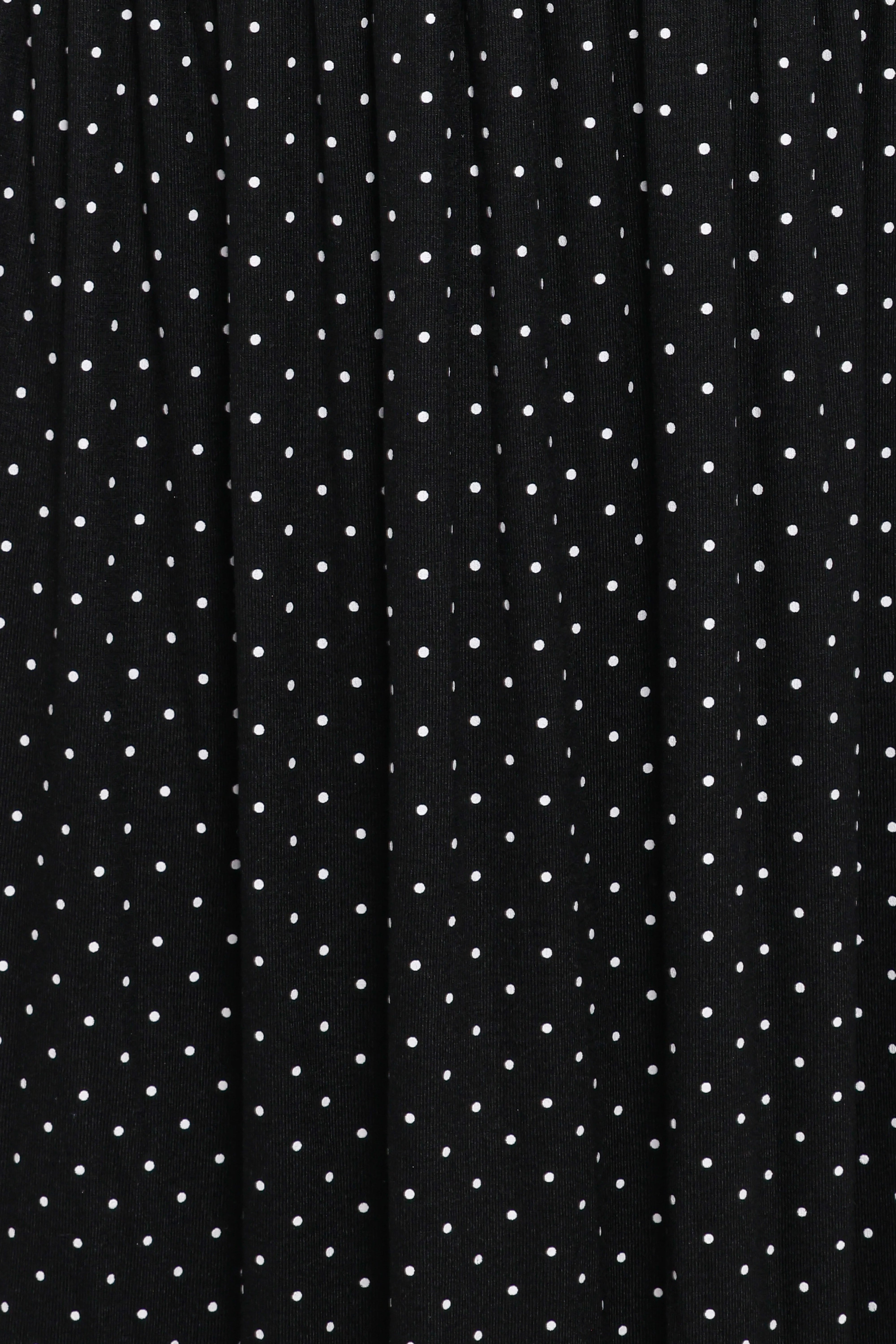 Shirley Maxi Dress Black Polka Dot