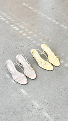 Flossie Heel Pearl Shine