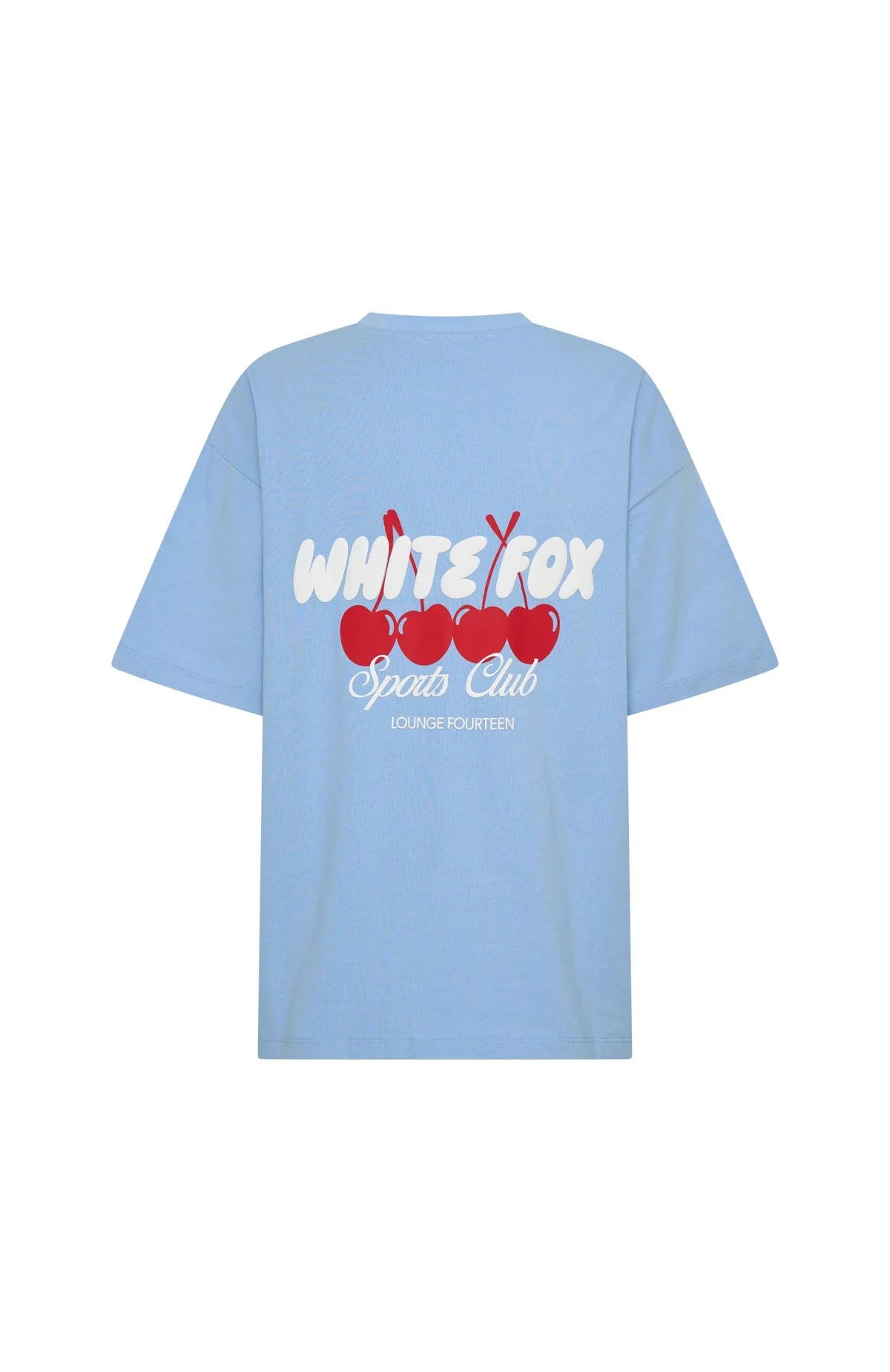 Club 14 Cassie Oversized Tee Blue
