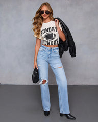 Sunday Funday Short Sleeve Graphic Tee