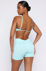 Spin Seamless Bike Shorts 4 Malibu Blue