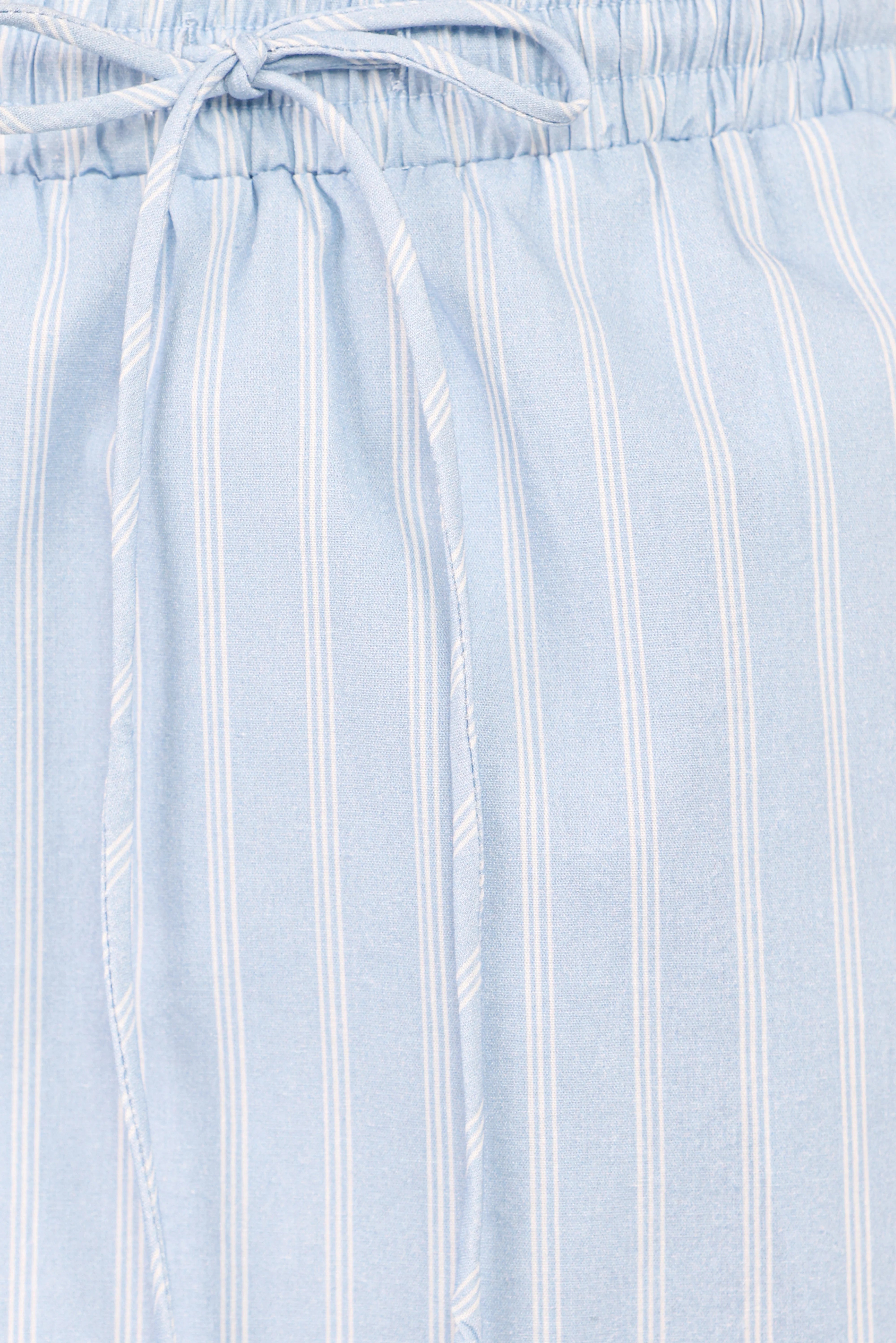 Daisy Skirt Set Blue White Stripe
