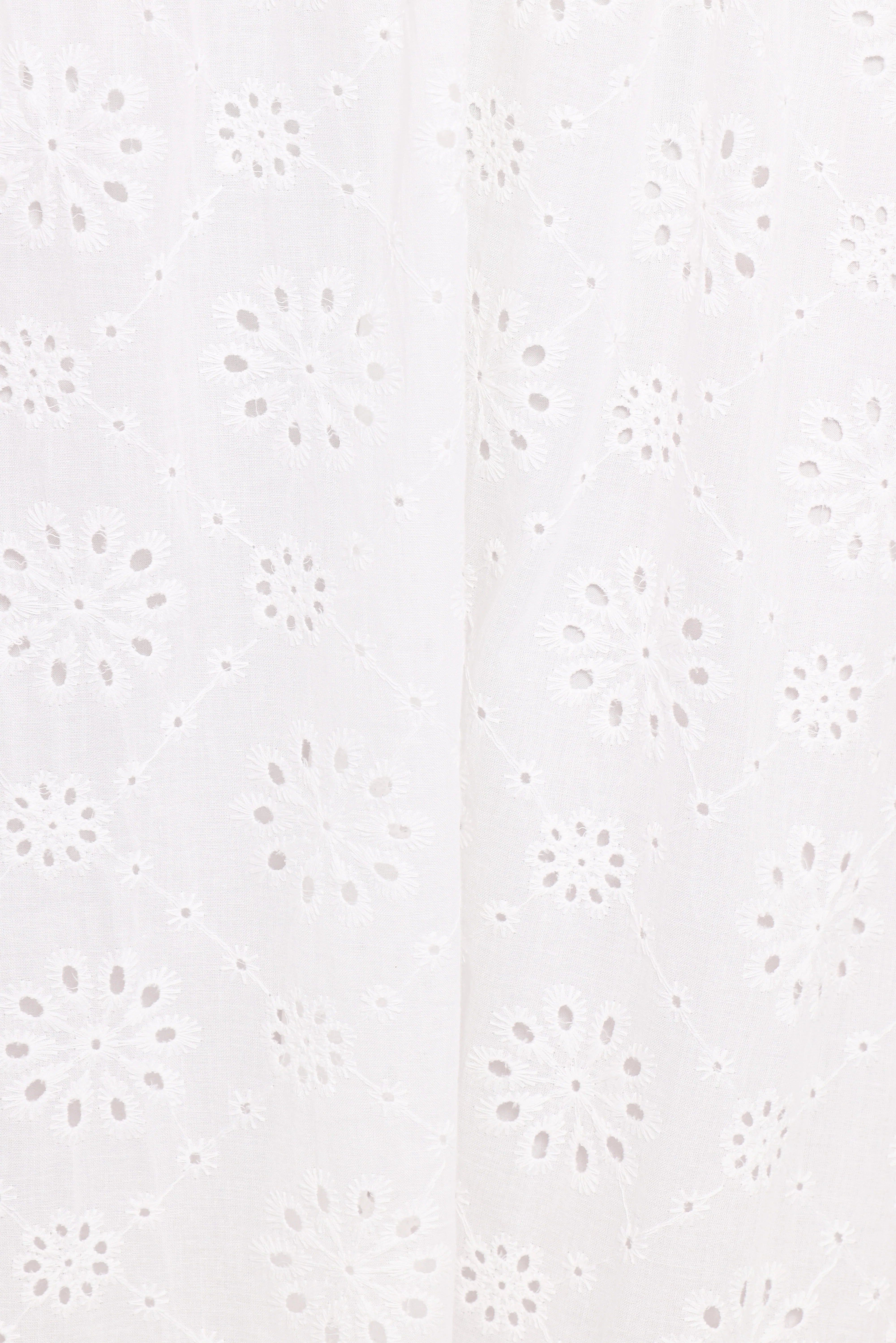 Sinead Eyelet Maxi Skirt White