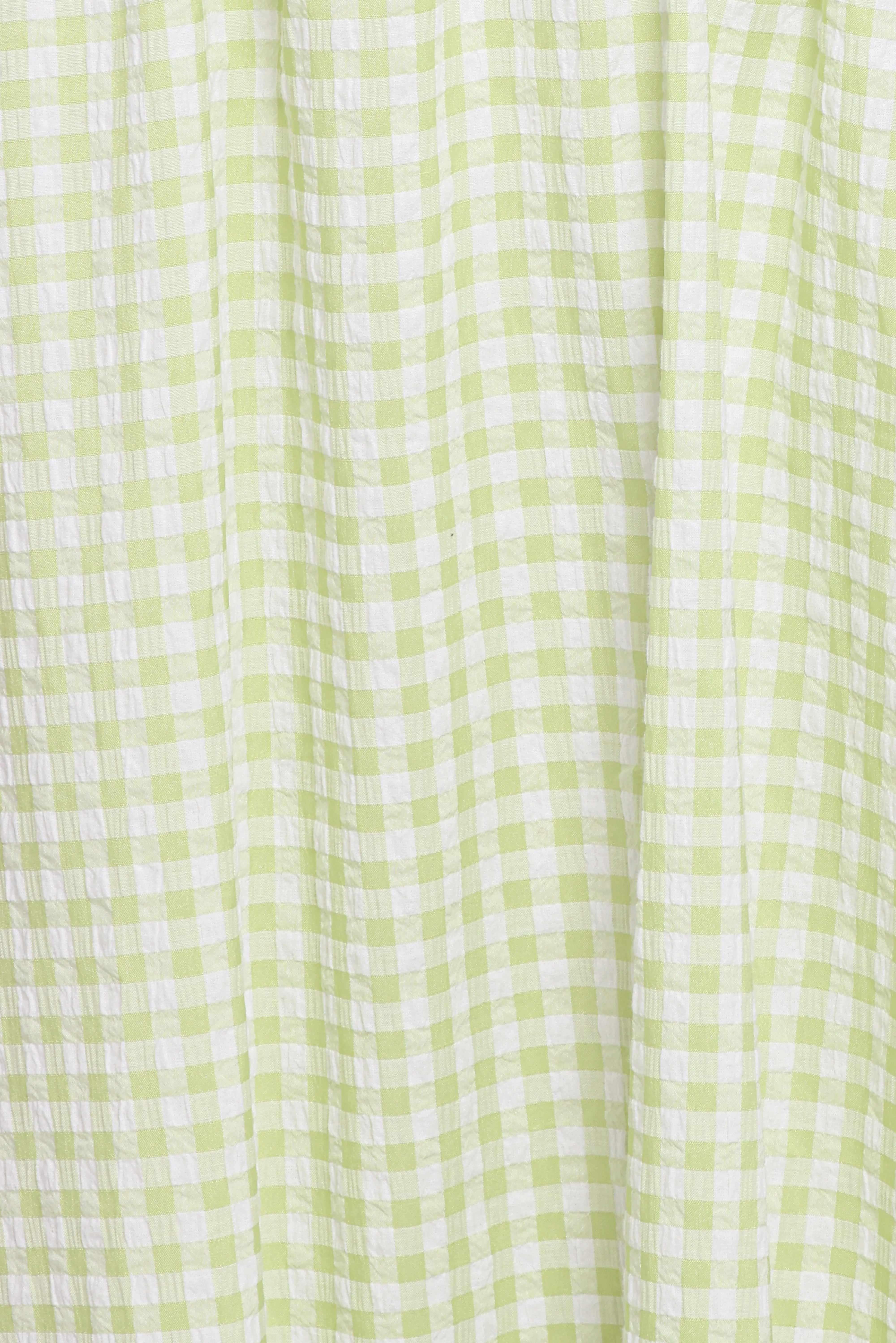 Amberlyn Maxi Dress Green Gingham