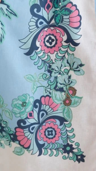 Dali Mini Dress Island Bloom Blue