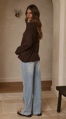 Lakoa Knit Top Chocolate