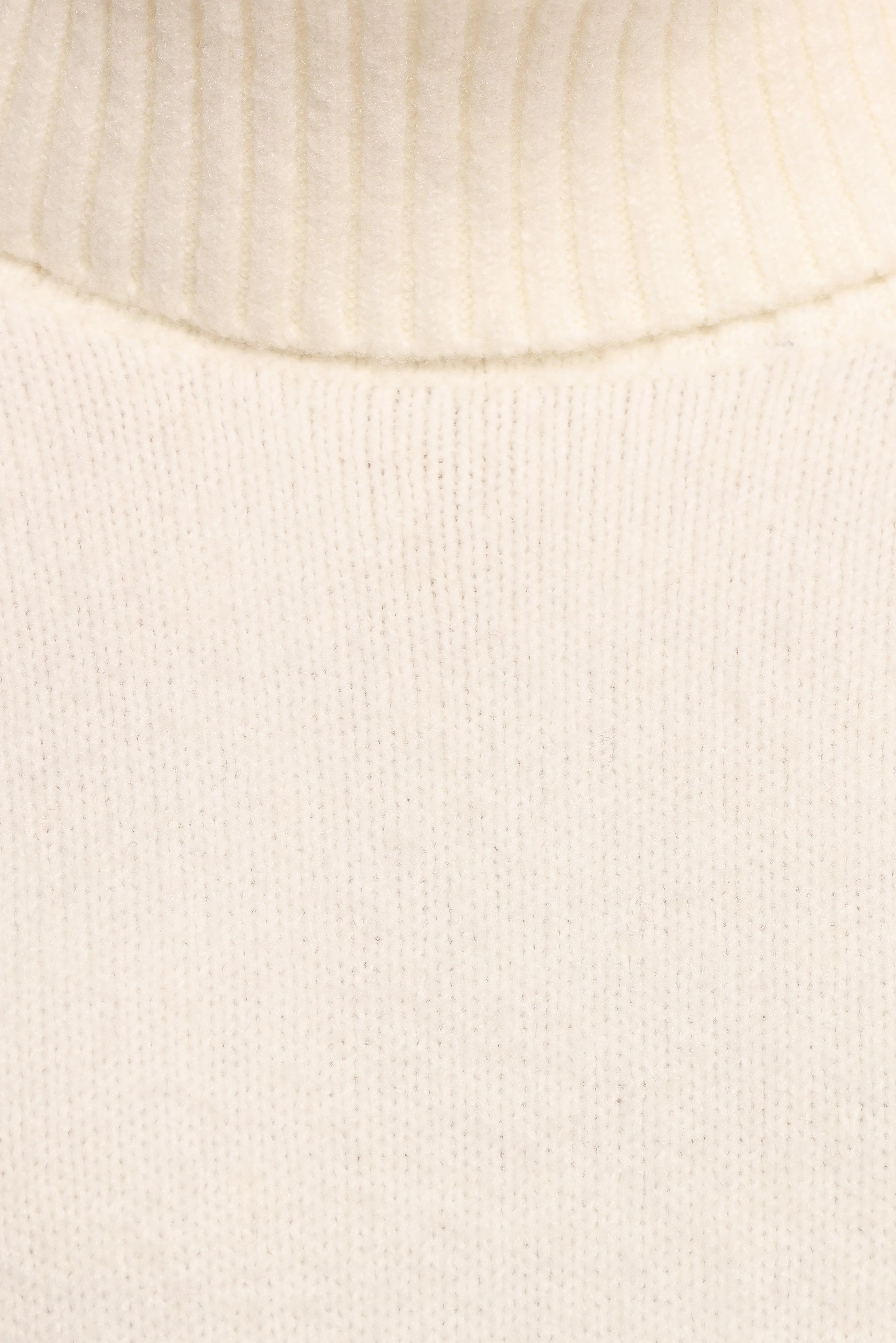 Bindy Cowlneck Knit Sweater White