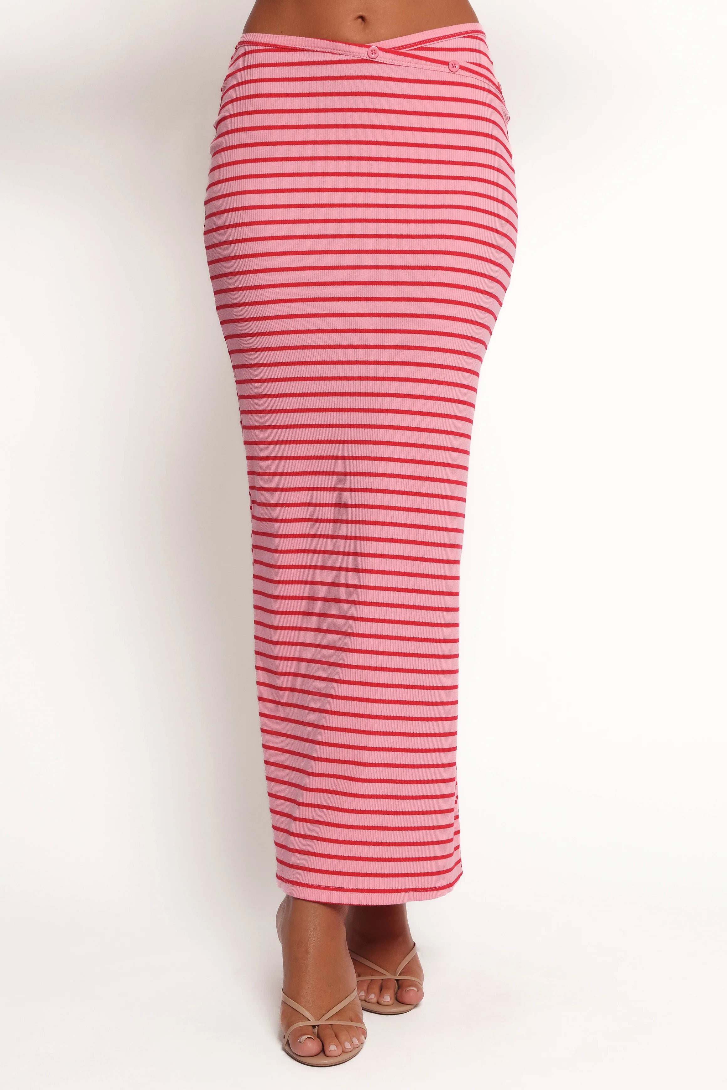 Adeline Two Piece Set Pink Red