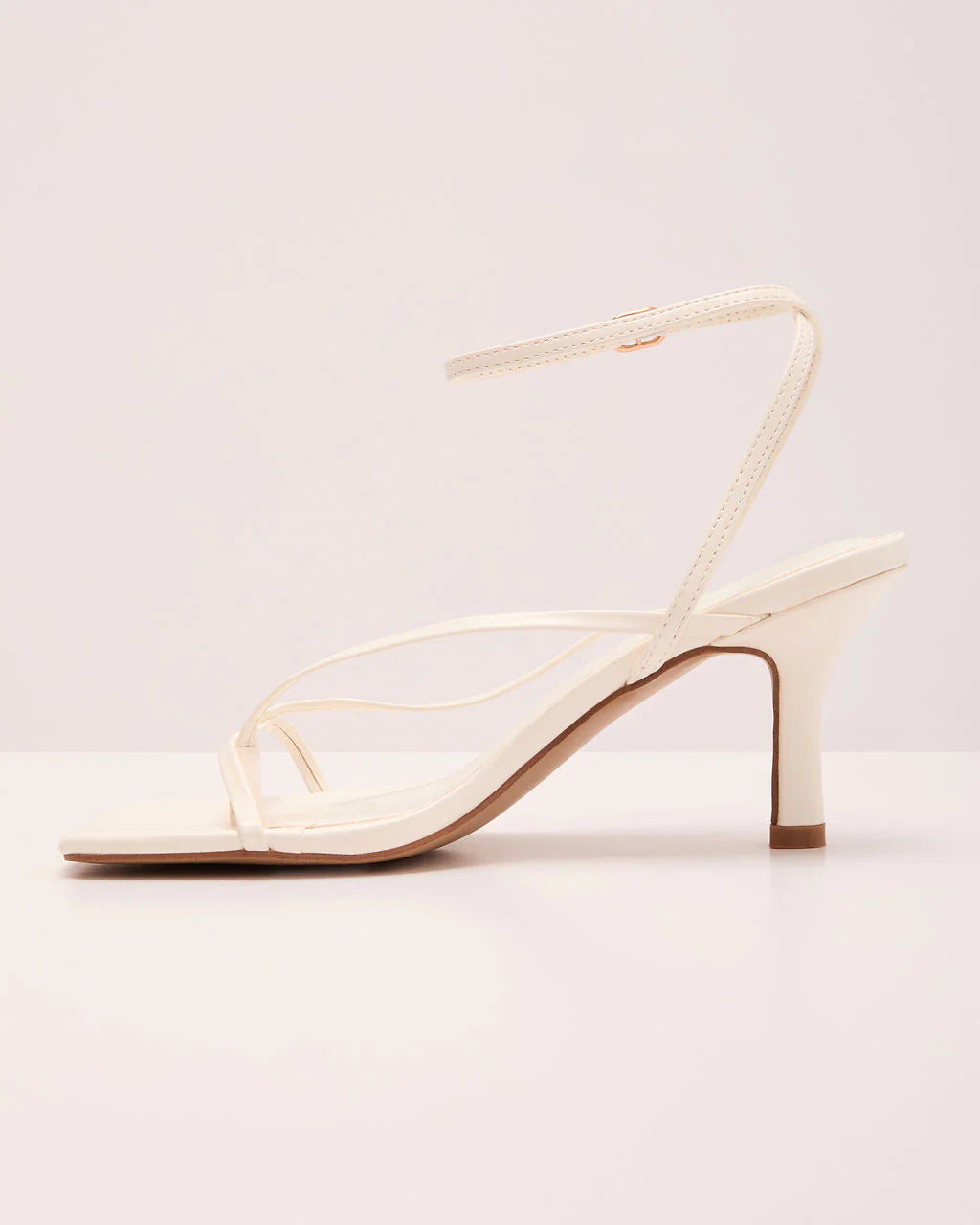 Verne Strappy Vegan Leather Heels