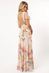 Viola Maxi Dress Sand Pink