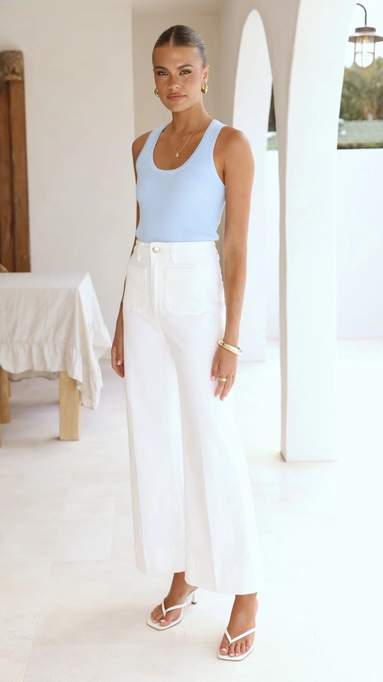 Becky Tank Top Blue