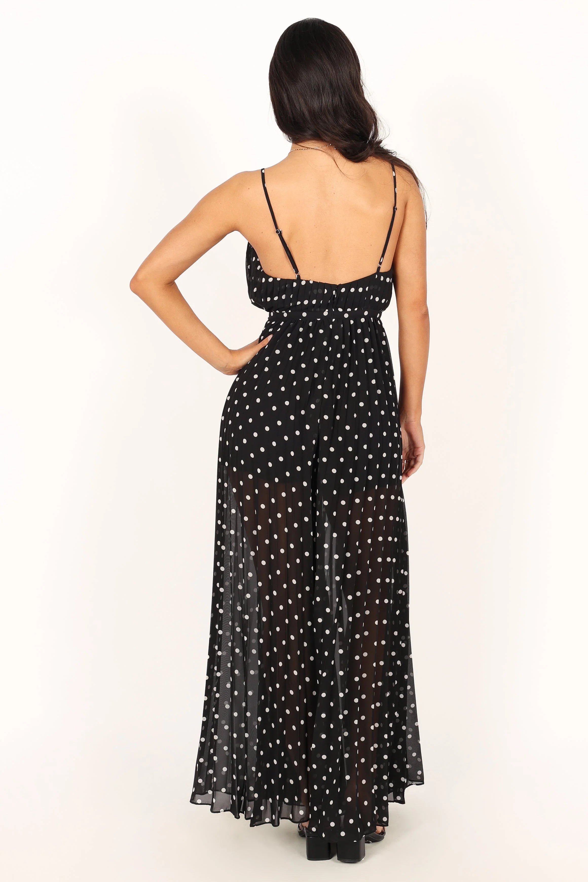 Hilary Wide Leg Jumpsuit Black