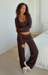 Dreamy Pyjama Pants Chocolate