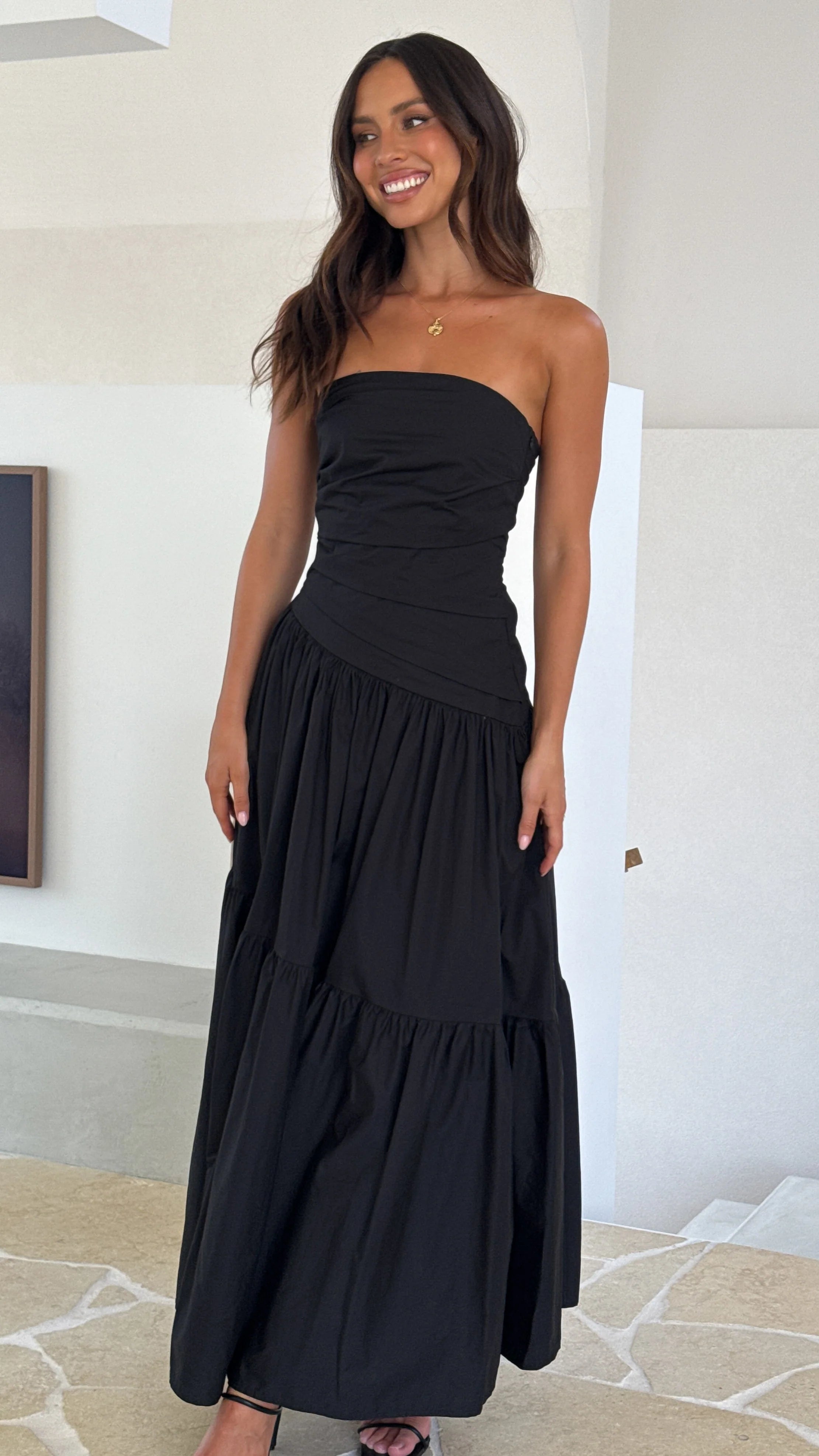 Lola Maxi Dress Black