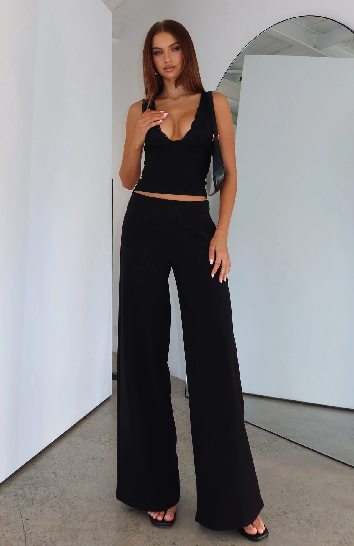 Walk With You Pants Black