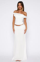 Unavailable Energy Maxi Dress White