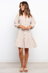 Daria Dress Beige