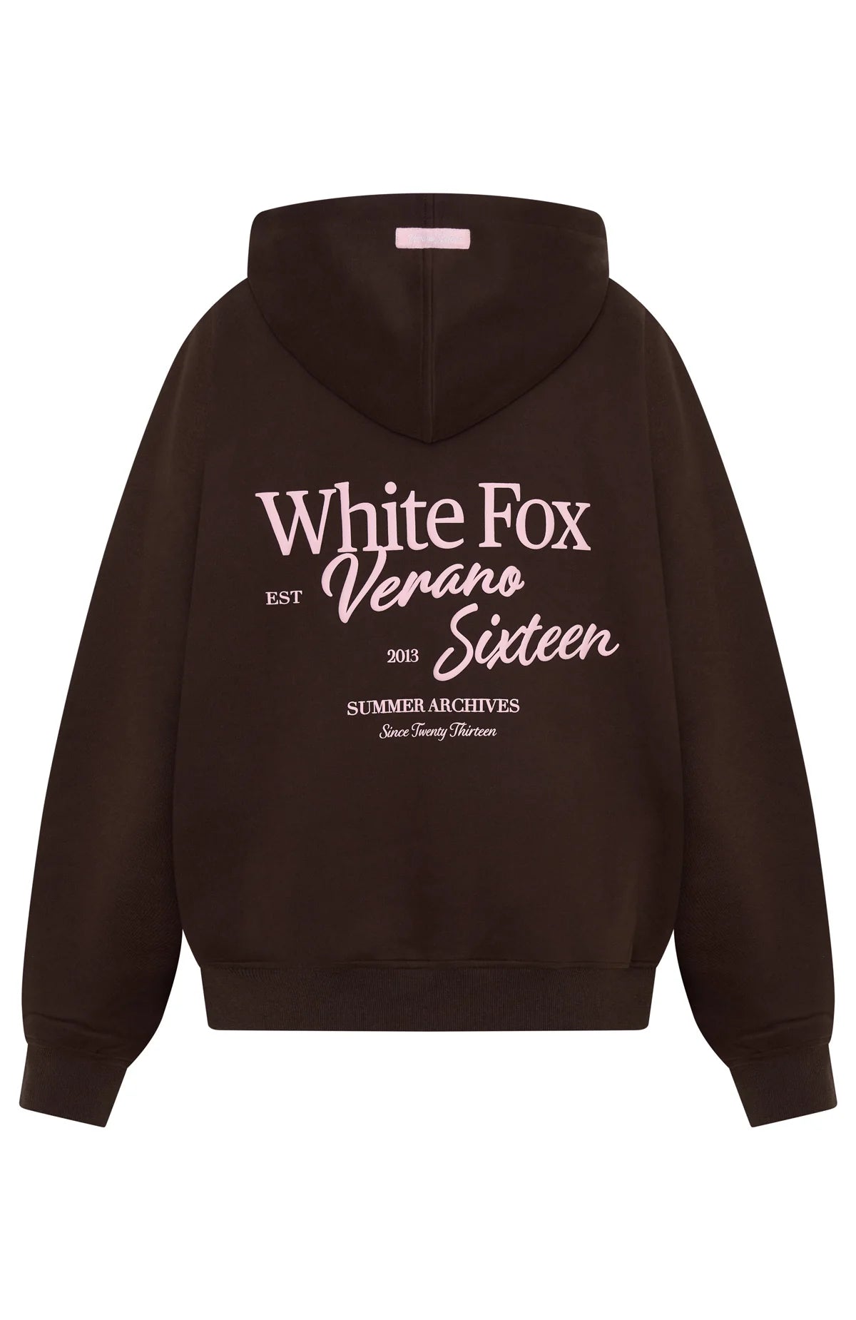 Verano Sixteen Lilia Oversized Hoodie Chocolate