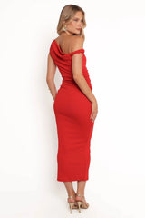 Fira Maxi Dress Red