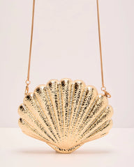 Seaside Charm Seashell Clutch