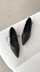 Haruna Ballet Flats Black