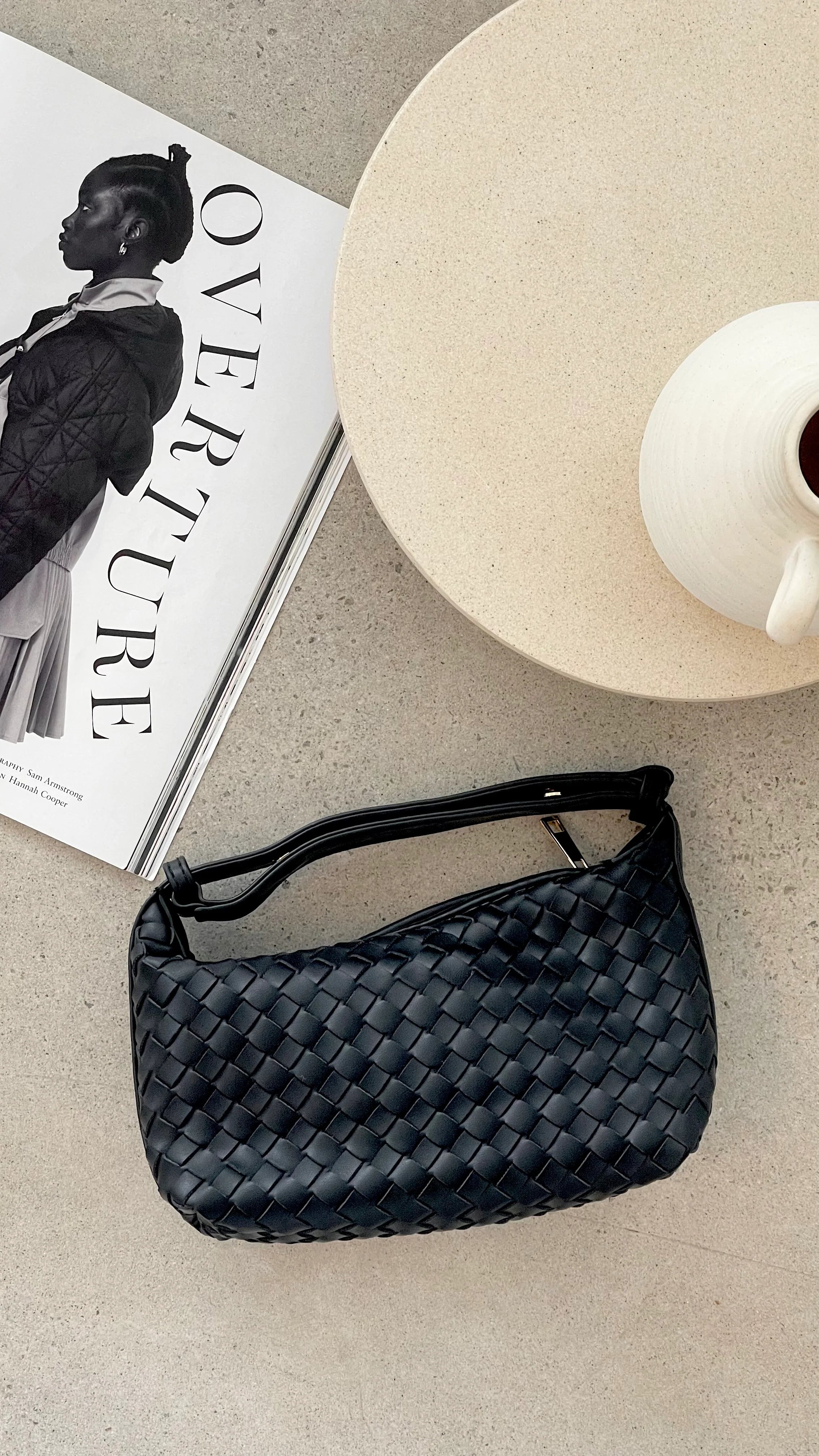 Isabelle Handle Bag Black