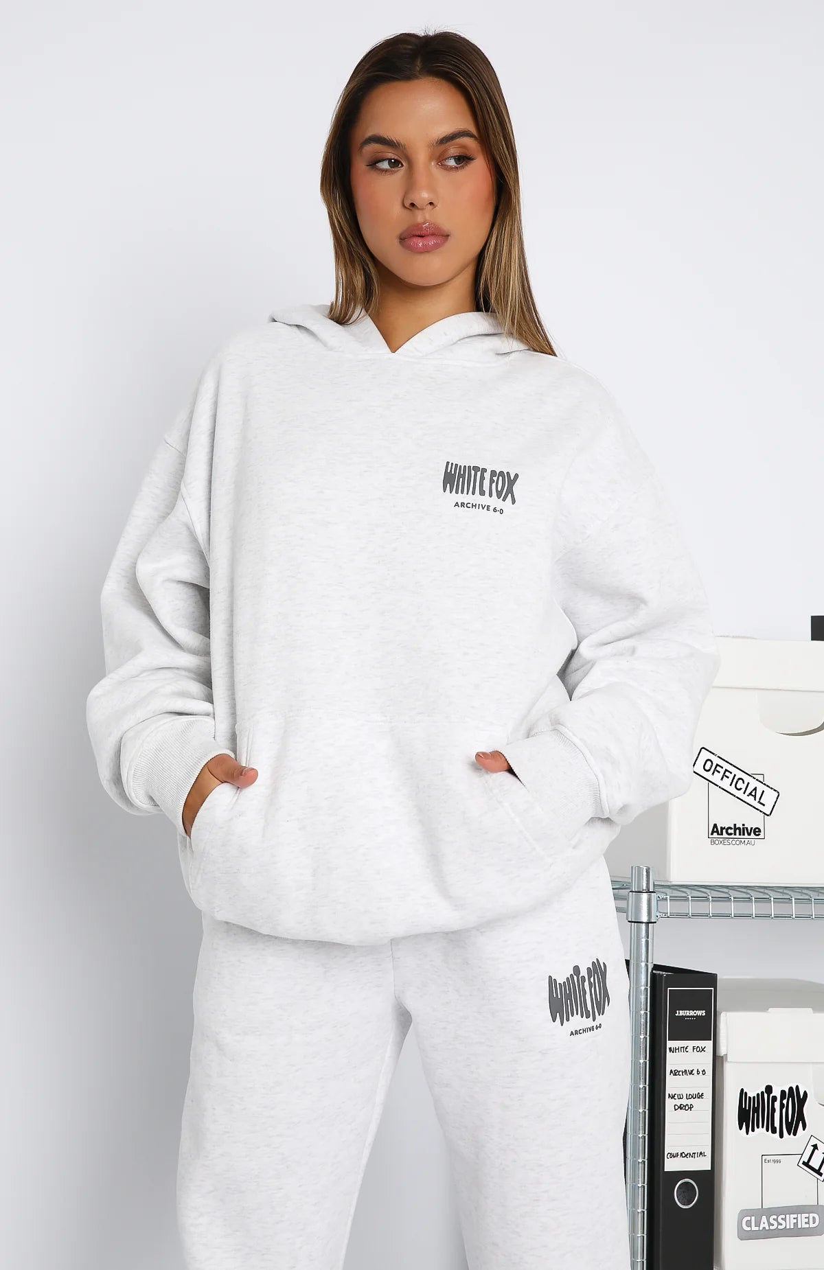 Archive 60 Oversized Hoodie Haze