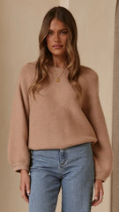 Carmel Knit Tan