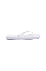 Josie Thong Sandals White