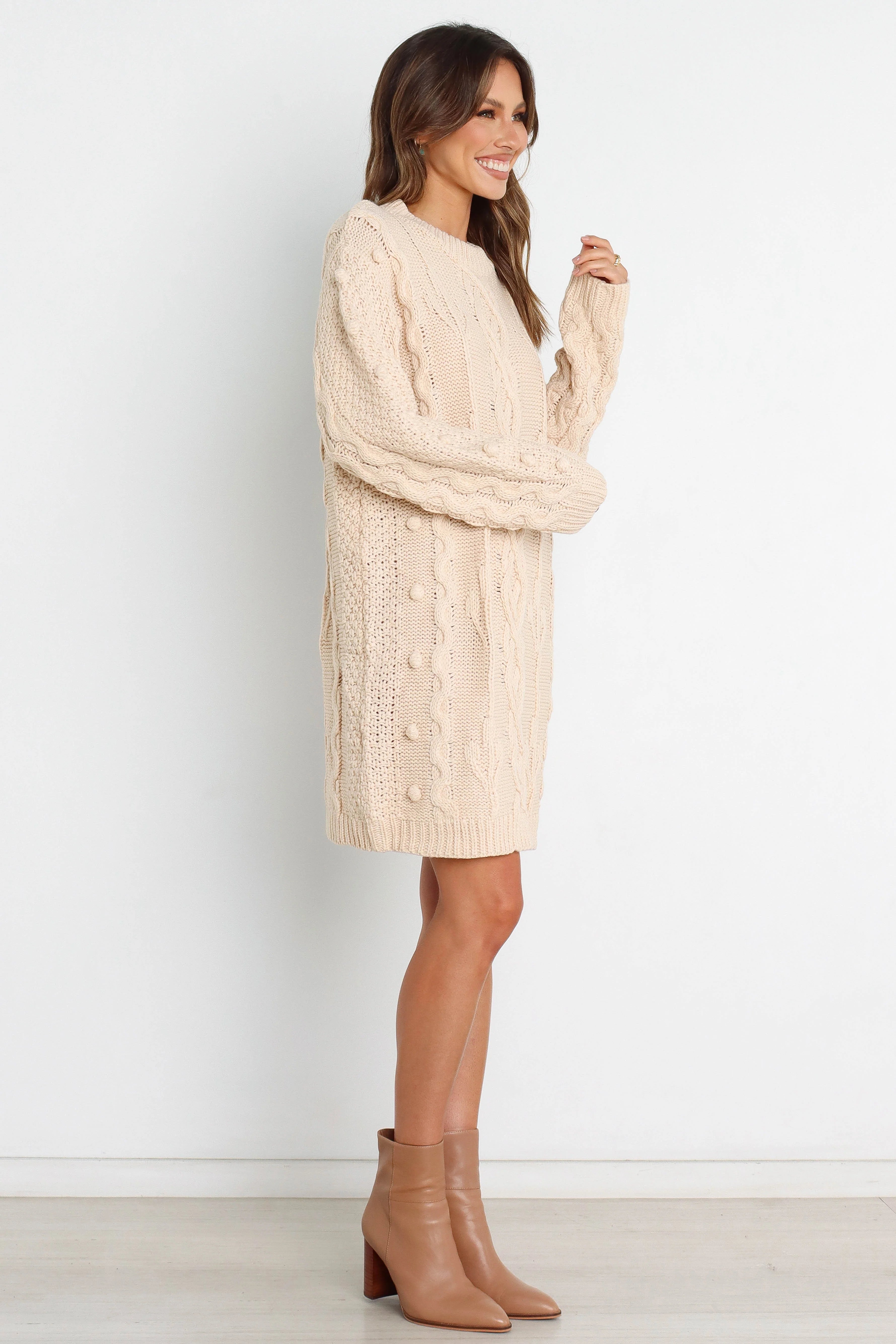 Mona Dress Cream