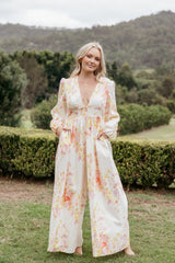 Celestine Jumpsuit Pink Floral