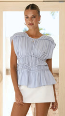 Amy Top Blue