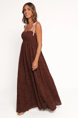 Odessa Maxi Dress Brown