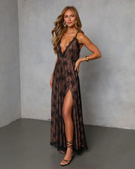 Harvest Kiss Lace Maxi Dress