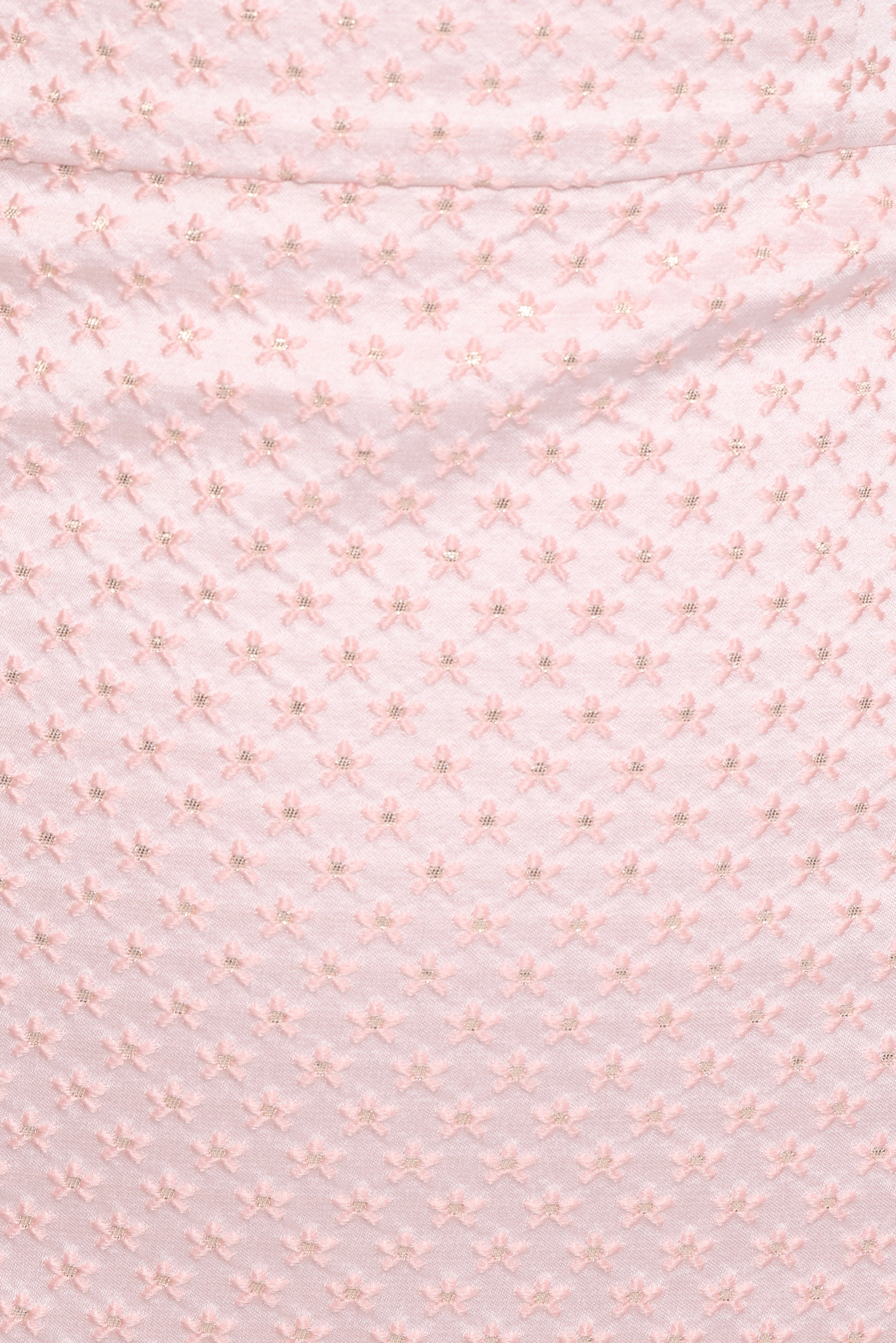 Marlene Mini Dress Pink Rose Brocade