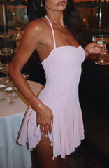 Think Im In Love Mini Dress Pink