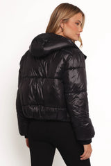 Archie Puffer Jacket Black