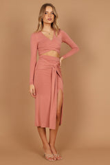 Lucia Set Dusty Rose