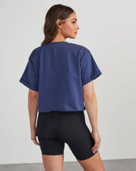 Game Day Cropped Graphic Tee
