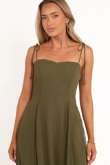 Rayna Maxi Dress Olive